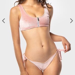 NWT Blackbough Rose Velvet Maui Top & Rio Bottoms